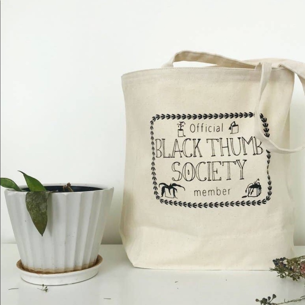 Black Thumb Tote
